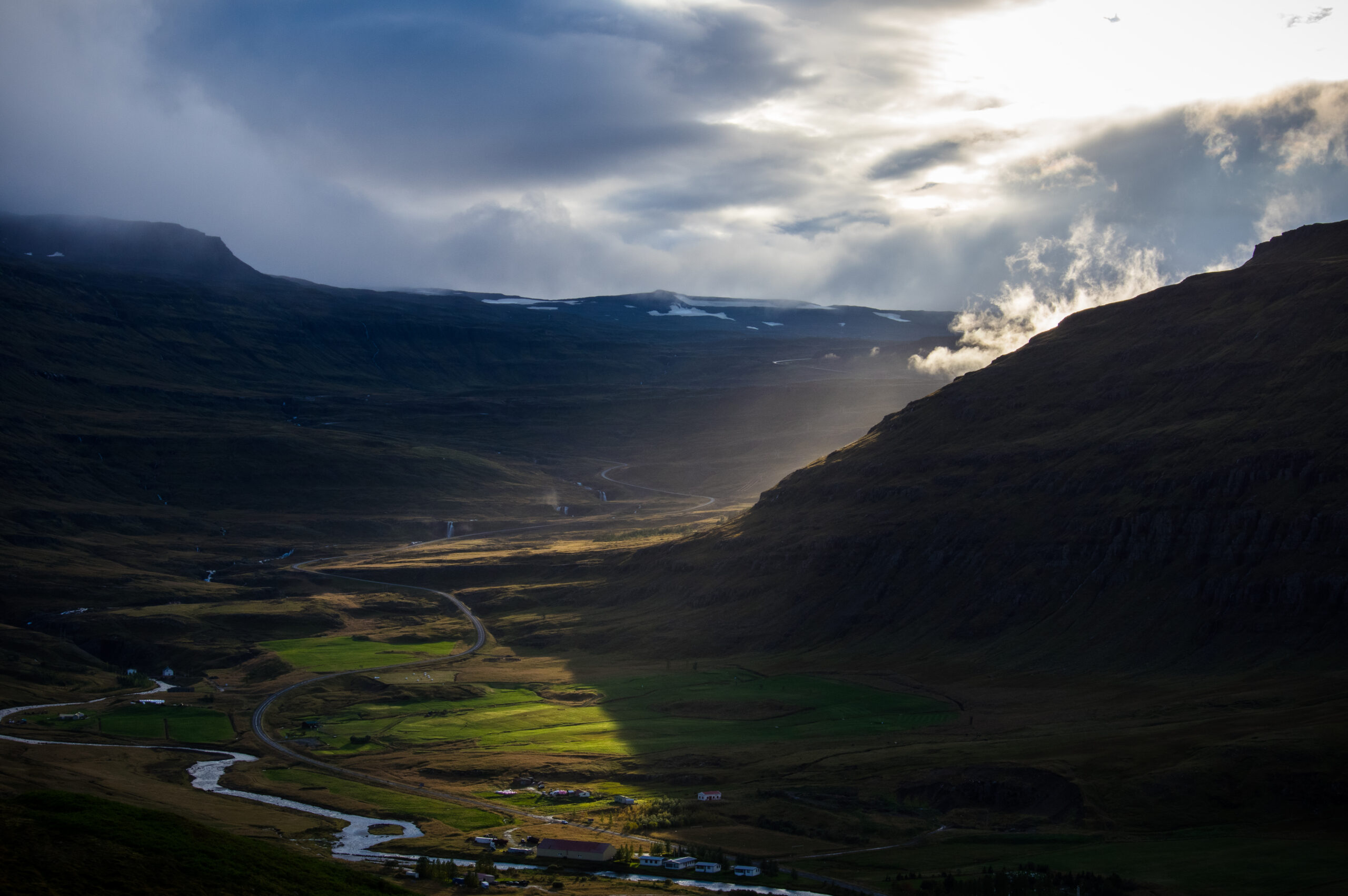 Road to Seyðisfjörður